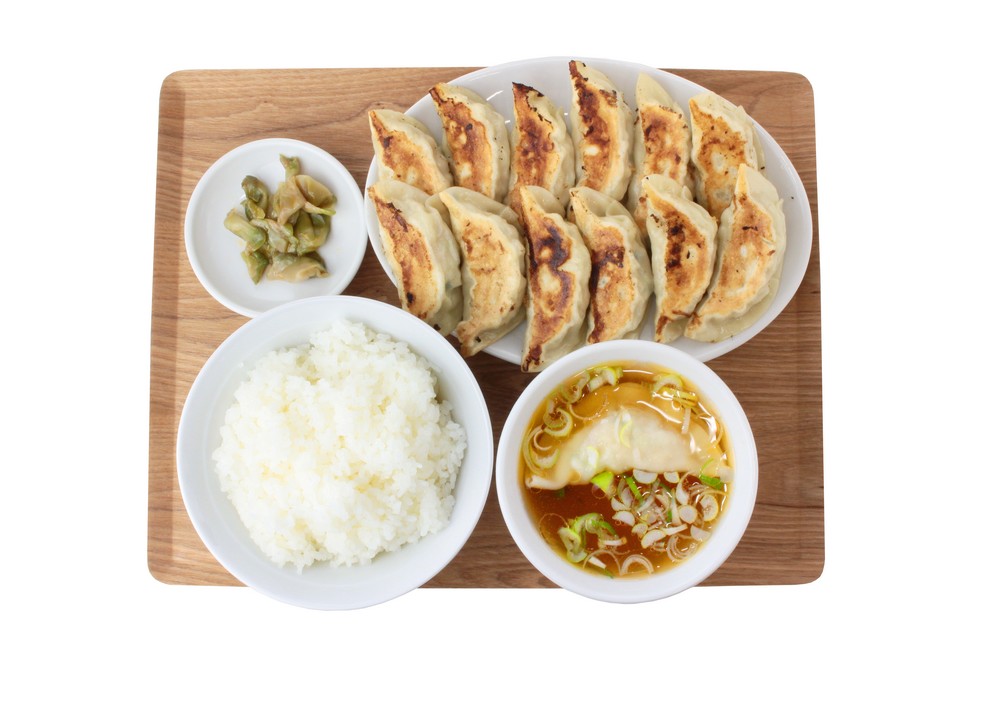 ミッちゃん餃子の定食